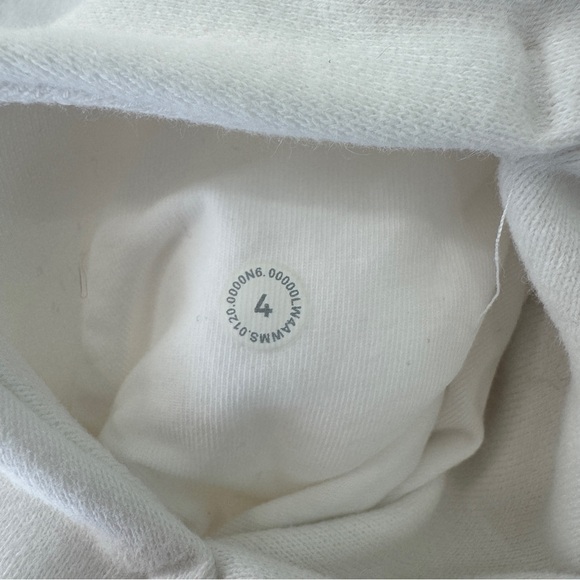 Lululemon Scuba Full Zip Hoodie White 4 - Picture 11 of 11